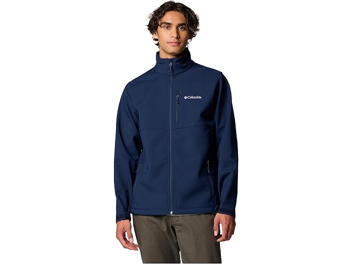 (取寄) コロンビア メンズ アセンダー ソフトシェル ジャケット Columbia men Ascender Softshell Jacket Collegiate Navy 2