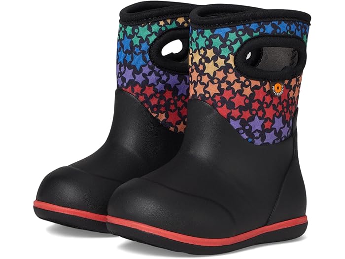 (取寄) ボグス キッズ キッズ クラシック - レインボー スターズ (トドラー) Bogs Kids kids Classic - Rainbow Stars (Toddler) Black Multi
