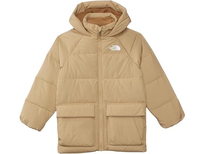 (取寄) ノースフェイス キッズ ボーイズ ティーン ノース ダウン フリースラインド ショート パーカー The North Face Kids boys Teen North Down Fleece-Lined Short Parka (Little Kid/Big Kid) Khaki Stone