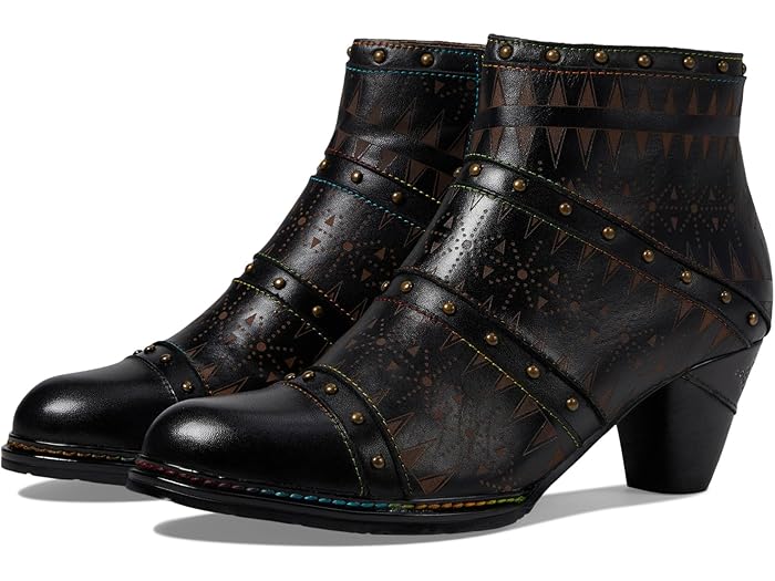(取寄) ラルティストバイスプリングステップ レディース L'Artiste by Spring Step women Niobe Black Multi