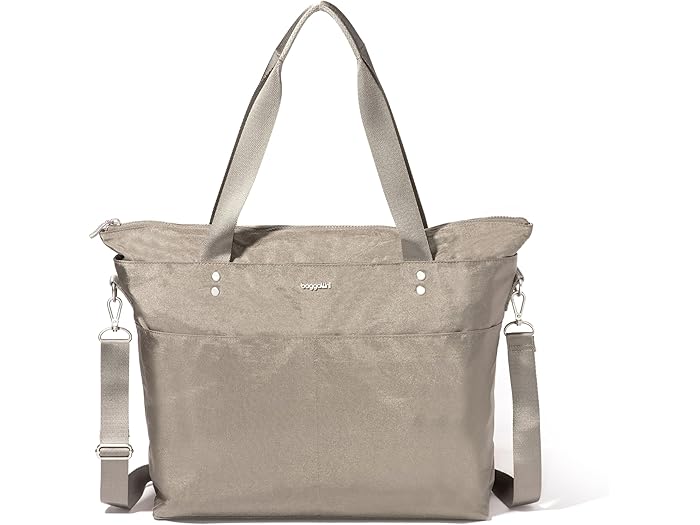 (取寄) バッガリーニ レディース キャリーオール ラップトップ トート Baggallini women Carryall Laptop Tote Sterling Shimmer