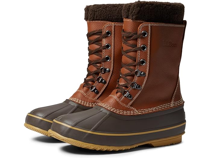 (取寄) エルエルビーン メンズ スノー ブート タンブルド レザー レース L.L.Bean men L.L.Bean Snow Boot Tumbled Leather Lace Maple