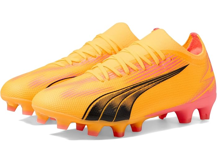 (取寄) プーマ レディース ウルトラ マッチ ファーム グランド/アーティフィシャル グランド PUMA women Ultra Match Firm Ground/Artificial Ground Sun Stream/Puma Black/Sunset Glow