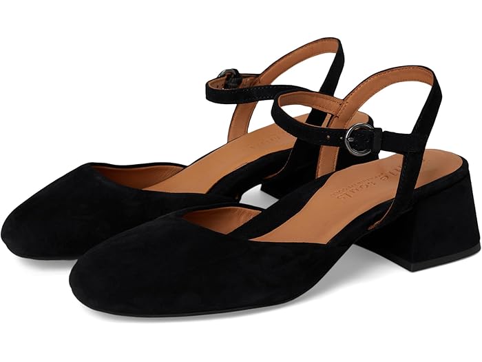 (取寄) ジェントル ソウルズ バイ ケネスコール レディース ルシンダ Gentle Souls by Kenneth Cole women Lucinda Black Suede