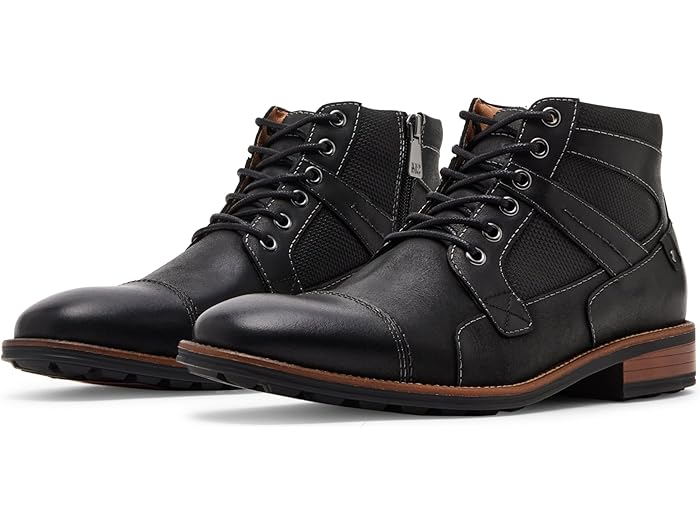 (取寄) スティーブマデン メンズ シューズ 靴 Steve Madden men Jotting Black Leather