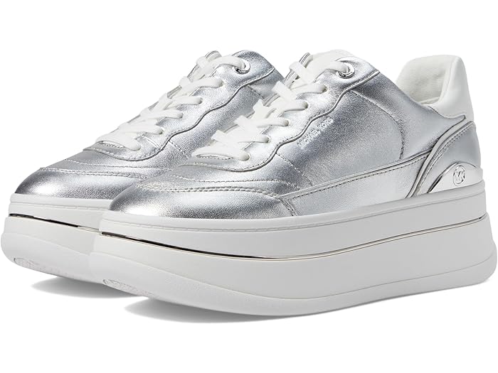 (取寄) マイケルコース レディース ヘイズ レース アップ MICHAEL Michael Kors women Hayes Lace Up Silver