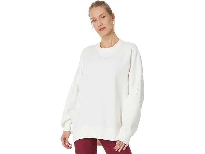 (取寄) ビヨンドヨガ レディース ソルスティス オーバーサイズ スウェットシャツ Beyond Yoga women Solstice Oversized Sweatshirt Fresh Snow
