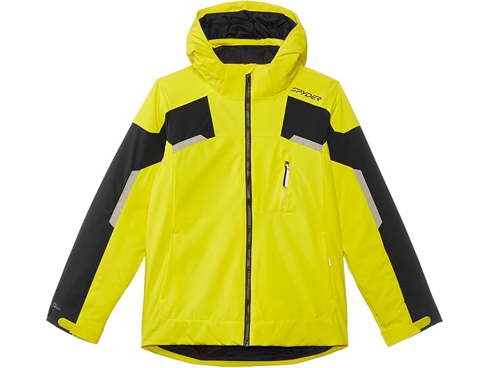 (取寄) スパイダー キッズ ボーイズ リーダー ジャケット (ビッグ キッド) Spyder Kids boys Leader Jacket (Big Kid) Acid Yellow