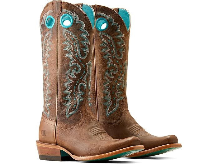 (取寄) アリアット レディース フロンティア ブーン ウェスタン ブーツ Ariat women Frontier Boon Western Boots Pecan Brown