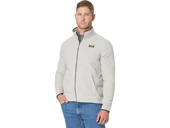 (取寄) エルエルビーン メンズ マウンテン クラシック フリース ジャケット L.L.Bean men Mountain Classic Fleece Jacket Clay Heather