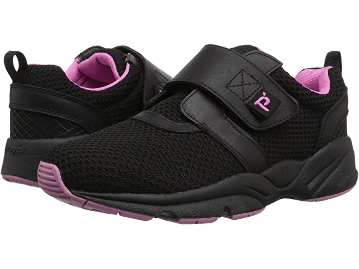 (取寄) プロペット レディース スタビリティー X ストラップ Propet women Stability X Strap Black/Berry