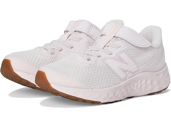 (取寄) ニューバランス スニーカー キッズ フレッシュ フォーム アリシ V4 バンジー レース ウィズ トップ ストラップ New Balance Kids kids Fresh Foam Arishi v4 Bungee Lace with Top Strap (Little Kid) Pink Granite/Mid Century Pink