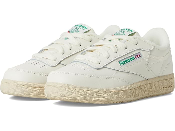 (取寄) リーボックキッズ ボーイズ クラブ シー (リトル キッド) Reebok Kids boys Club C (Little Kid) Chalk/Chalk/Glen Green