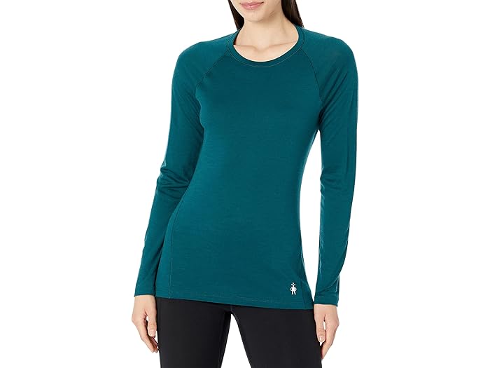 (取寄) スマートウール レディース クラシック オール-シーズン メリノ ベース レイヤー ロング スリーブ Smartwool women Classic All-Season Merino Base Layer Long Sleeve Twilight Blue