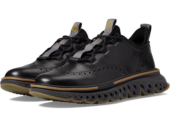 楽天市場】COLE HAAN ZEROGRAND 4ZG WINGTIP OXFORD BLACK/BLACK