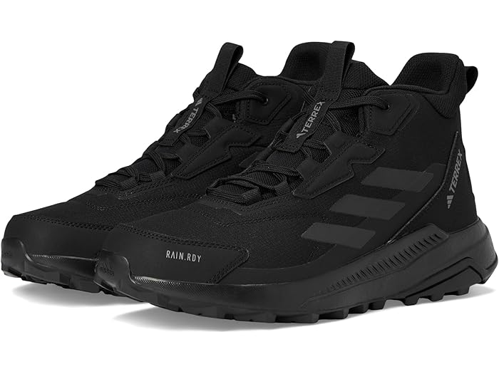 (取寄) アディダス アウトドア レディース テレックス ミッド レイン.レディ ハイキング シューズ adidas Outdoor women Terrex Anylander Mid RAIN.RDY Hiking Shoes Black/Black/Grey