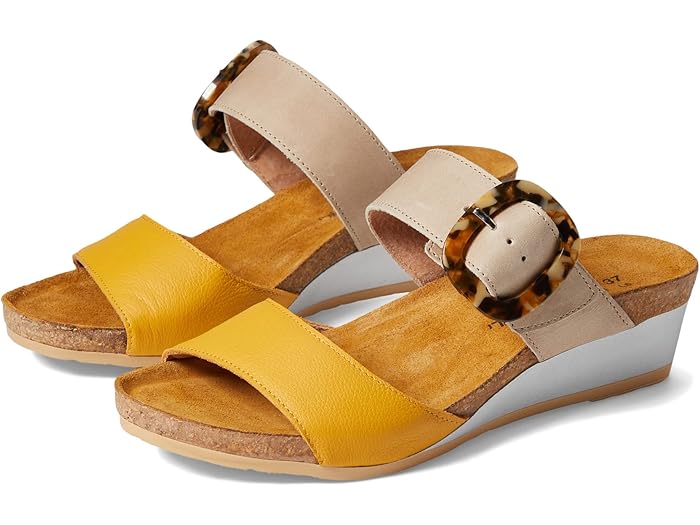 (取寄) ナオト レディース キングダム Naot women Kingdom Marigold Leather/Khaki Beige Leather画像