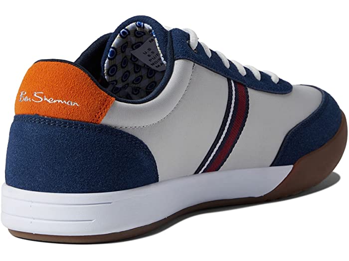 在庫処分 取寄 ベンシャーマン メンズ レーザー スニーカー Ben Sherman men Racer Sneaker Navy Grey  www.numberz.co