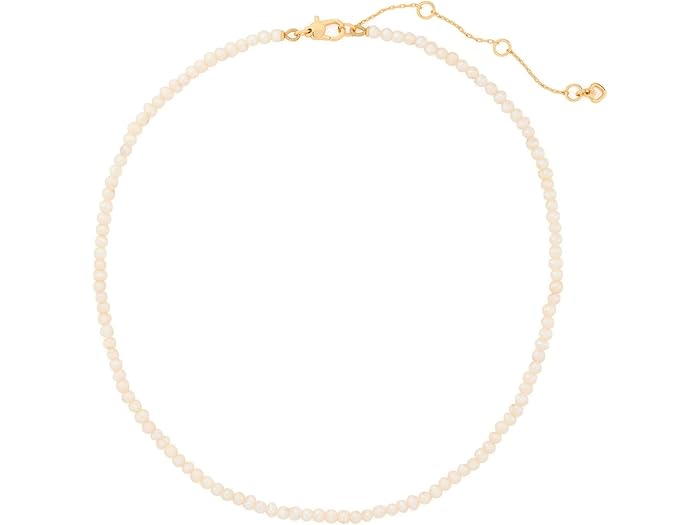 (取寄) ケイトスペード レディース パール ネックレス Kate Spade New York women Pearl Necklace Cream/Gold