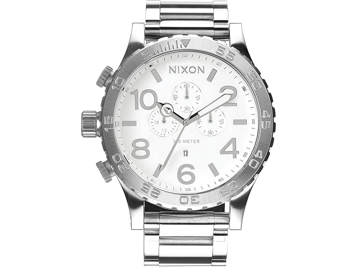 (取寄) ニクソン メンズ 51-30 クロノ Nixon men 51-30 Chrono High Polish/White