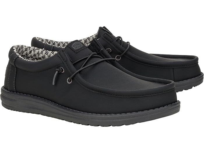 (取寄) ヘイ デュード メンズ ウォーリー クラシック Hey Dude men Wally Classic Black/Charcoal画像