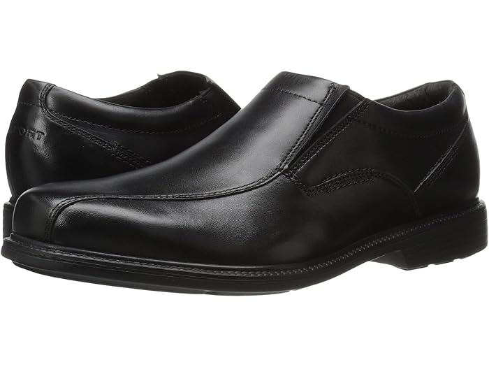 (取寄) ロックポート メンズ チャールズ ロード スリッポン Rockport men Charles Road Slip-On Black Leather