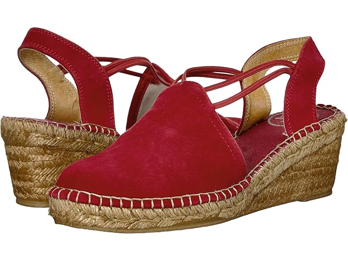 (取寄) トニー ポンズ レディース トレンプ Toni Pons women Tremp Red Suede