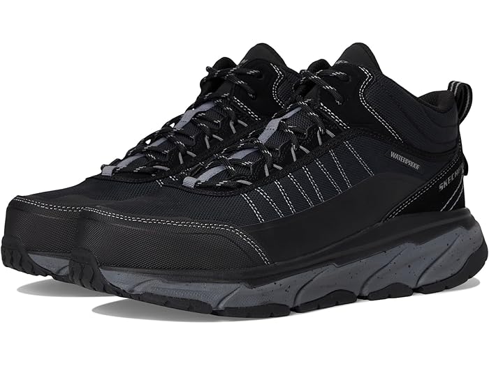 (取寄) スケッチャーズ スニーカー ワーク メンズ デラックス ジャーニー SR - テレイン - ガード コンプ トゥ SKECHERS Work men D'Lux Journey SR - Terrain - Guard Comp Toe Black