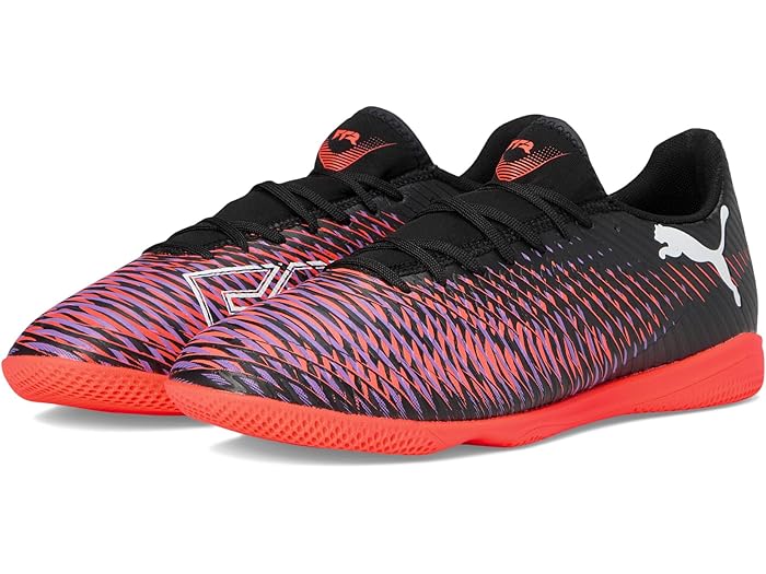 (取寄) プーマ メンズ フューチャー 8 プレイ インドア トレーナー サッカー シューズ PUMA men Future 8 Play Indoor Trainer Soccer Shoes Puma Black-Puma White-Glowing Red