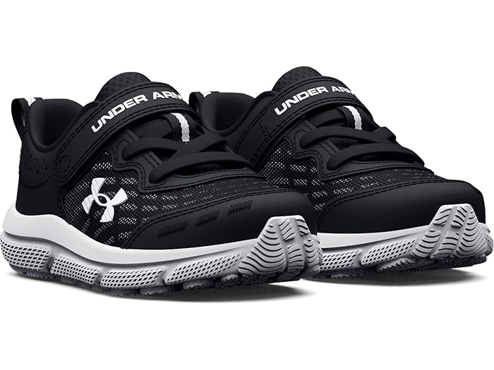 (取寄) アンダーアーマー キッズ ボーイズ アサート 10 オルタネイト クロージャー スニーカー (トドラー) Under Armour Kids boys Assert 10 Alternate Closure Sneakers (Toddler) Black/White/White