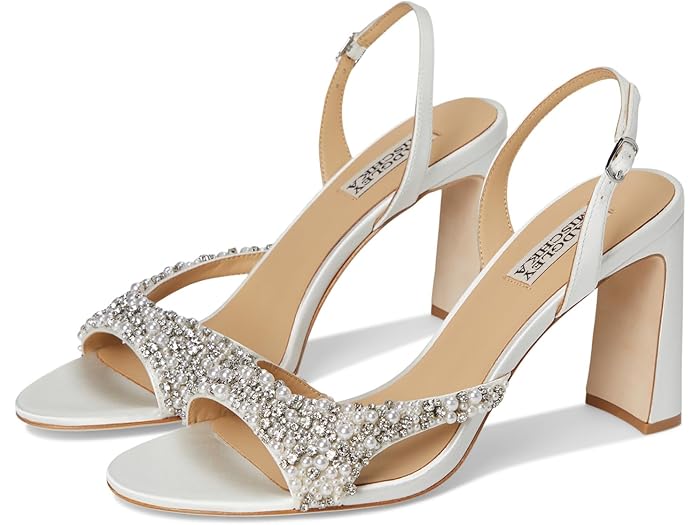 (取寄) バッジェリーミシュカ レディース Badgley Mischka women Jenesis Soft White