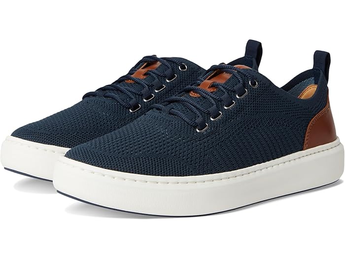 (取寄) ジョンストン&マーフィー メンズ アンダース ニット U-スロート Johnston & Murphy men Anders Knit U-Throat Navy