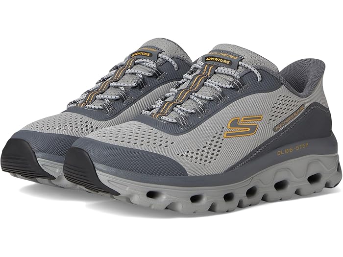 (取寄) スケッチャーズ スニーカー メンズ グライド-ステップ ソール ハンズフリー スリップインズ SKECHERS men Glide-Step Sole Hands Free Slip-in Gray