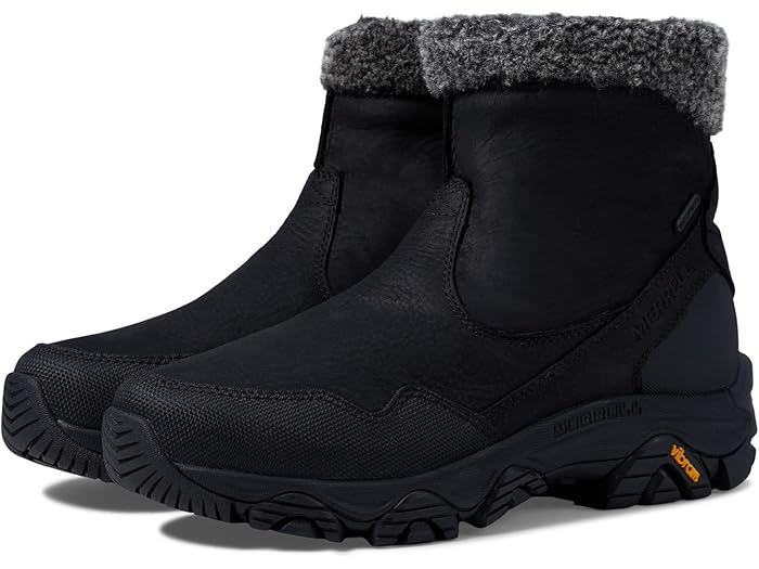 (取寄) メレル レディース コールドパック 3 サーモ ミッド ジップ ウォータープルーフ Merrell women Coldpack 3 Thermo Mid Zip Waterproof Black