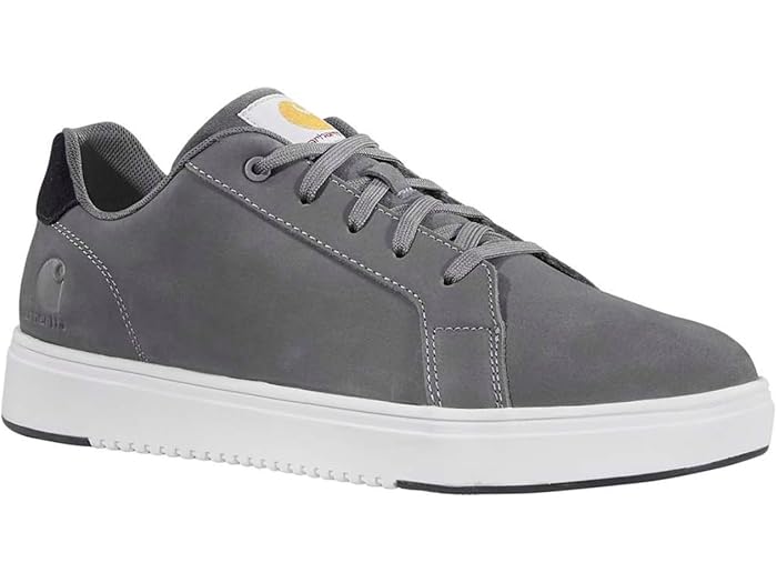 (取寄) カーハート メンズ デトロイト ナノ トゥ レザー スニーカー Carhartt men Detroit Nano Toe Leather Sneaker Medium Grey