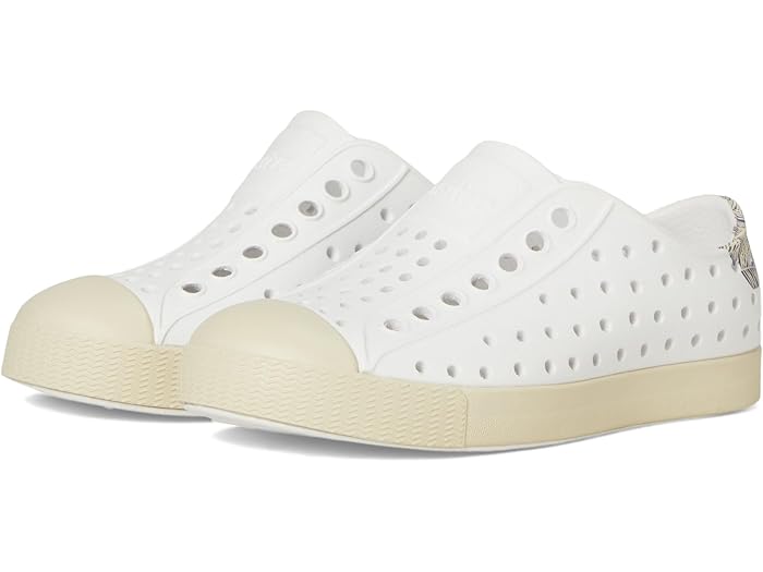 (取寄) ネイティブシューズ キッズ キッズ ジェファーソン ブロック (トドラー) Native Shoes Kids kids Jefferson Block (Toddler) Shell White/Bone White/Ink Palm Block