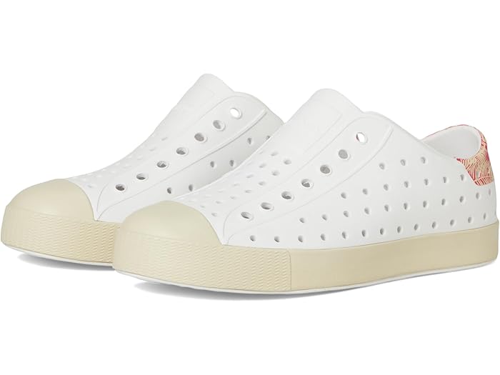 (取寄) ネイティブシューズ キッズ キッズ ジェファーソン ブロック (リトル キッド/ビッグ キッド) Native Shoes Kids kids Jefferson Block (Little Kid/Big Kid) Shell White/Bone White/Popsicle Palm Block