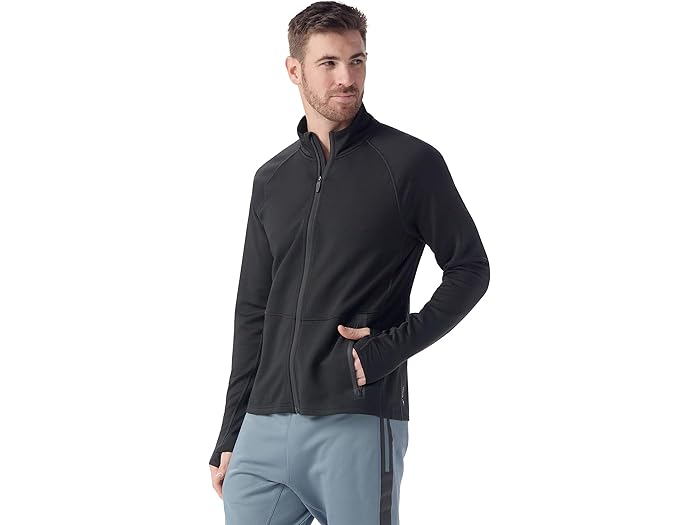 (取寄) スマートウール メンズ アクティブ フリース ジャケット Smartwool men Active Fleece Jacket Black