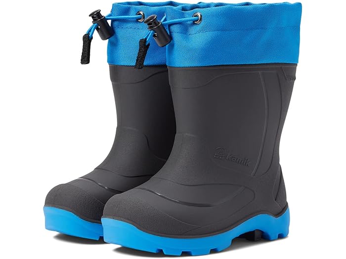 (取寄) カミック キッズ ボーイズ スノバスター 1 (トドラー/リトル キッド/ビッグ キッド) Kamik Kids boys Snobuster 1 (Toddler/Little Kid/Big Kid) Charcoal/Blue