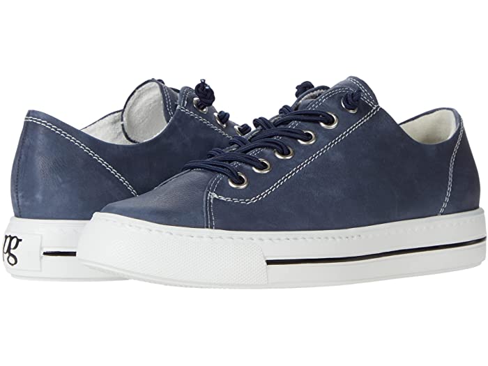 取寄 ポールグリーン レディース ハドリー スニーカー Paul Green Women Hadley Sneaker Indigo Nubuck 割引購入