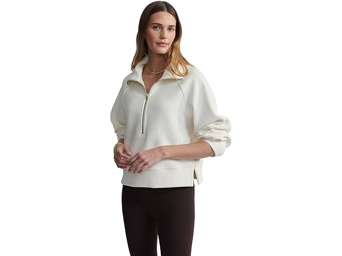 (取寄) バーリー レディース ミラノ ハーフ ジップ スウェット Varley women Milano Half Zip Sweat Ivory
