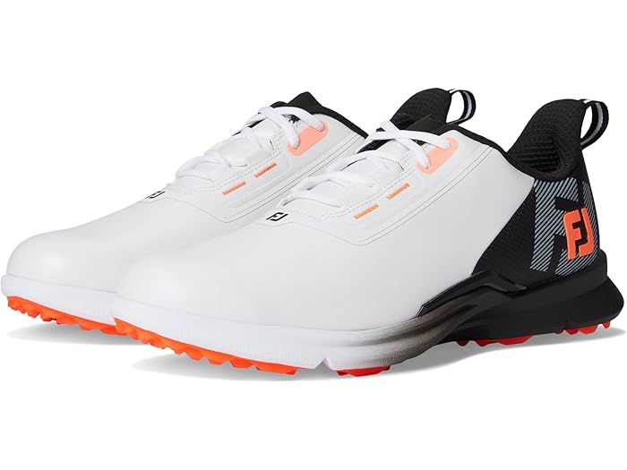 (取寄) フットジョイ ゴルフシューズ メンズ FJ フューエル - プリビアス シーズン 大きいサイズ FJ FootJoy men FJ Fuel Golf Shoes- Previous Season White/Black/Coral