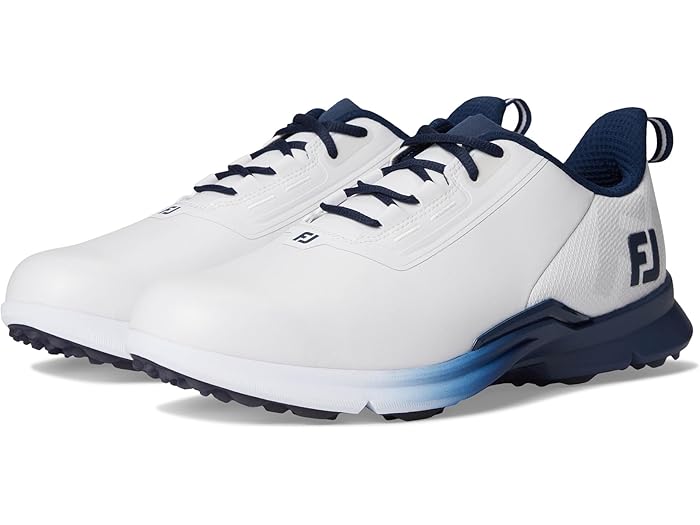 楽天市場】FootJoy FJ Fuel Golf Shoes - White / Blue フットジョイ
