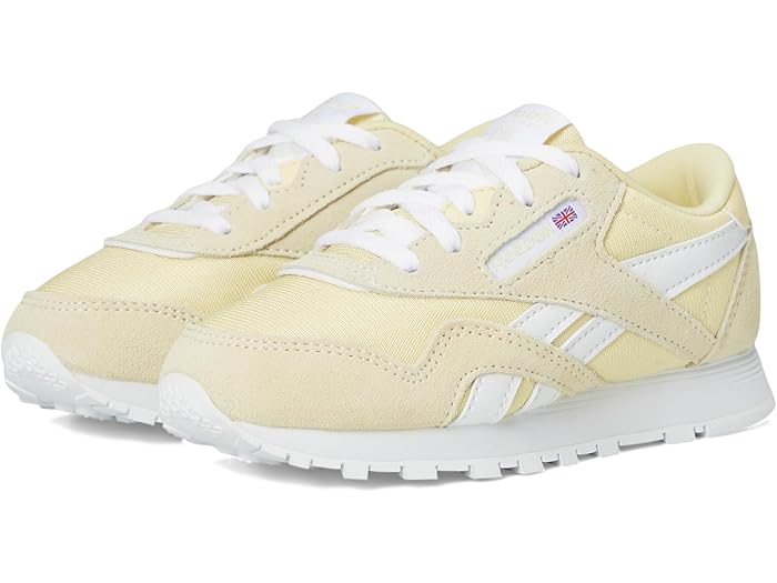 (取寄) リーボックキッズ キッズ クラシック ナイロン (リトル キッド) Reebok Kids kids Classic Nylon (Little Kid) Bleached Yellow/White