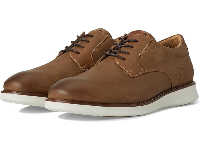 (取寄) フローシャイム メンズ ラウンチ プレーン トゥ オックスフォード Florsheim men Launch Plain Toe Oxford Brown Crazy Horse