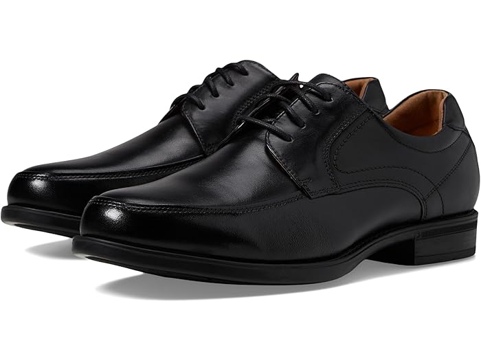 (取寄) フローシャイム メンズ ミッドタウン モック トゥ オックスフォード Florsheim men Midtown Moc Toe Oxford Black Smooth