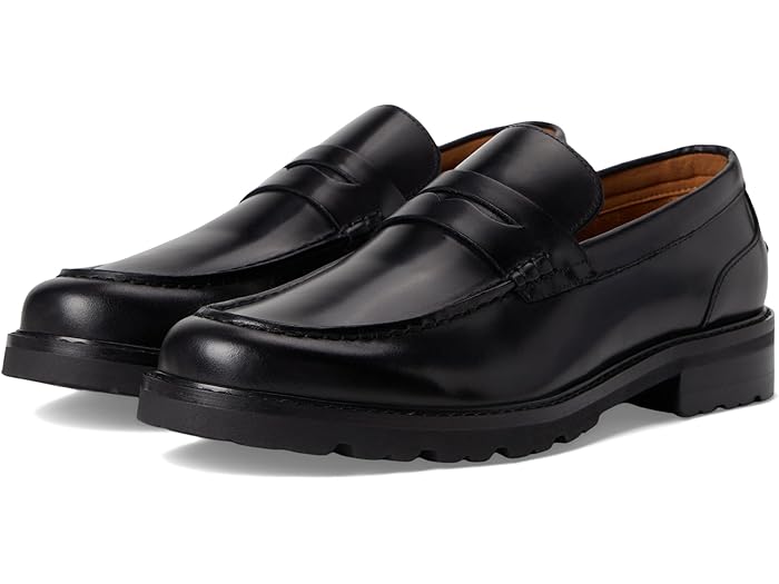 (取寄) フローシャイム メンズ レネゲード モック トゥ ペニー ローファー Florsheim men Renegade Moc Toe Penny Loafer Black