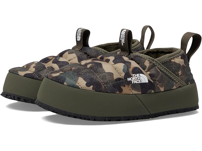 (取寄) ノースフェイス キッズ サーモボール エコ トラクション ミュール リ The North Face Kids Thermoball Eco Traction Mule II (Toddler/Little Kid/Big Kid) Utility Brown Camo Texture Print/New Taupe Green