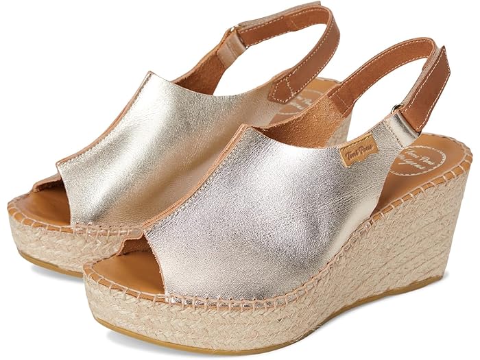 (取寄) トニー ポンズ レディース ルガーノ Toni Pons women Lugano Plati/Soft Gold