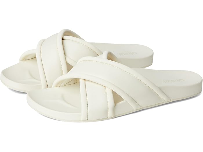 (取寄) オルカイ レディース アーニ OluKai women Ani White Sand/White Sand
